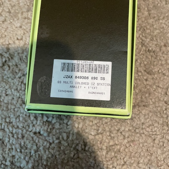 Multicolor ankle bracelet by Ross simons - Picture 3 of 3